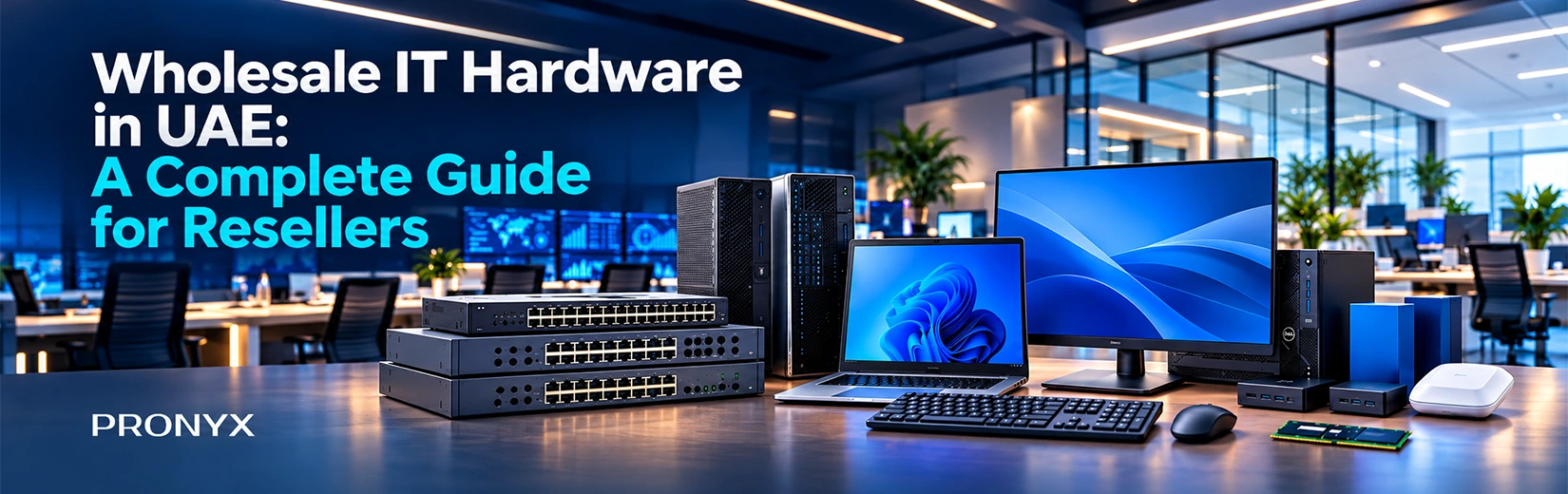 Wholesale IT Hardware in UAE: A Complete Guide for Resellers Banner Image